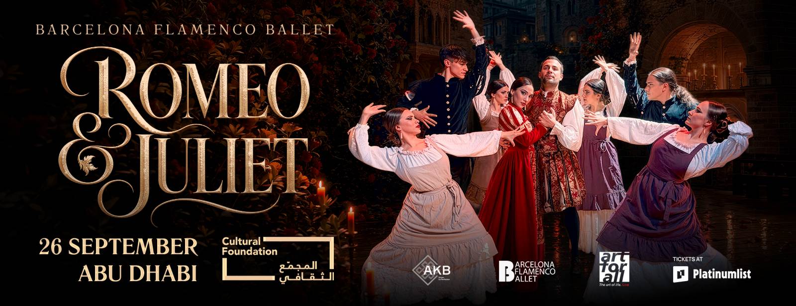 Barcelona Flamenco Ballet - Romeo and Juliet at Cultural Foundation Abu Dhabi Shows and Theatrical Plays at dubaitraveltours.com