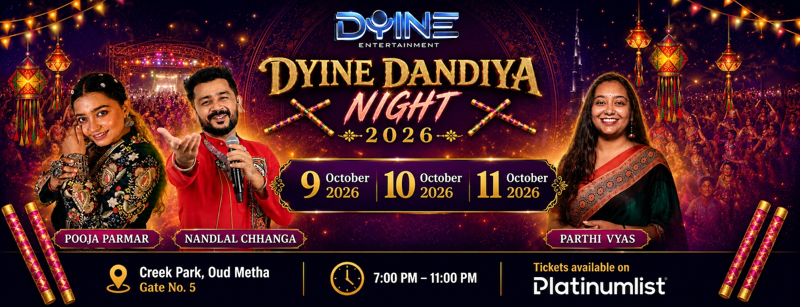 Dyine Dandiya Night 2026 Concerts at dubaitrades.com Dyine Dandiya Night 2026 Concerts at dubaitrades.com