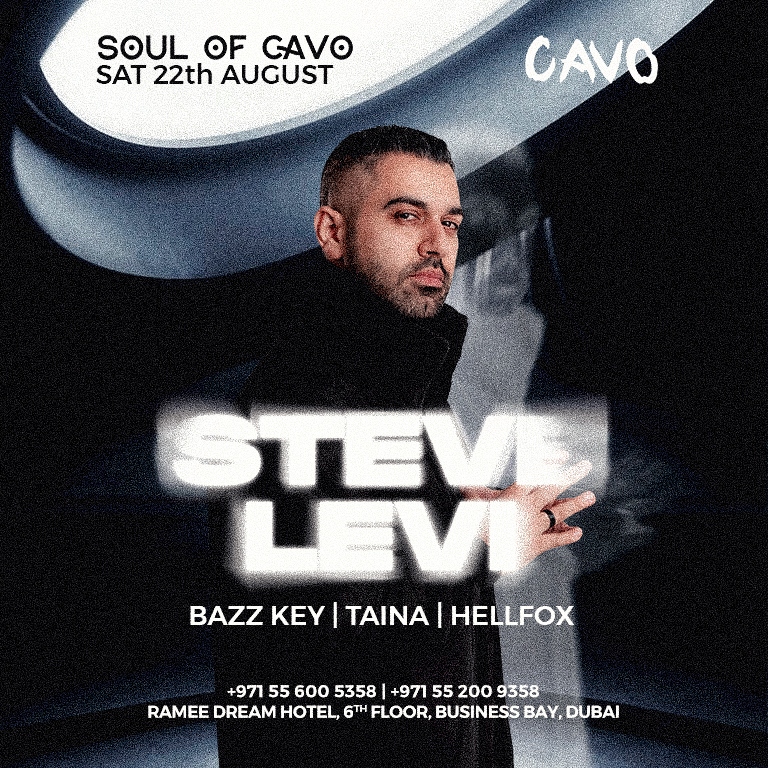 Soul of Cavo featuring Steve Levi live in Dubai