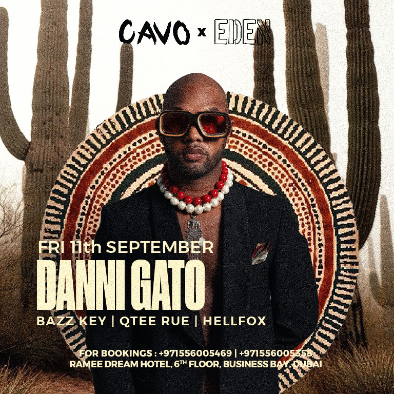 Eden presents Danni Gato live at Cavo in Dubai