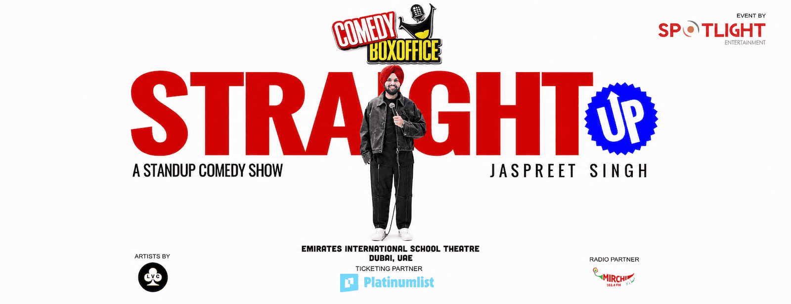 Comedy Box Office By Jaspreet Singh in Dubai Comedy Events at dubaitraveltours.com