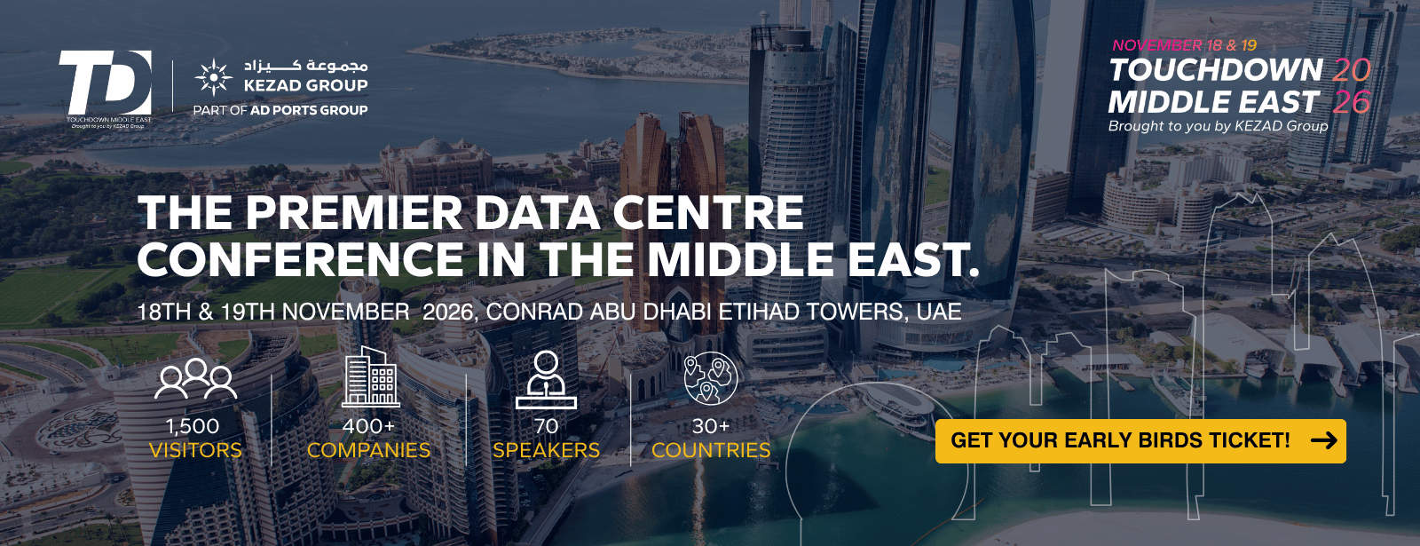 Touchdown Middle East 2026 brought to you by KEZAD Group in Abu Dhabi Business Events at dubaitrades.com Touchdown Middle East 2026 brought to you by KEZAD Group in Abu Dhabi Business Events at dubaitrades.com