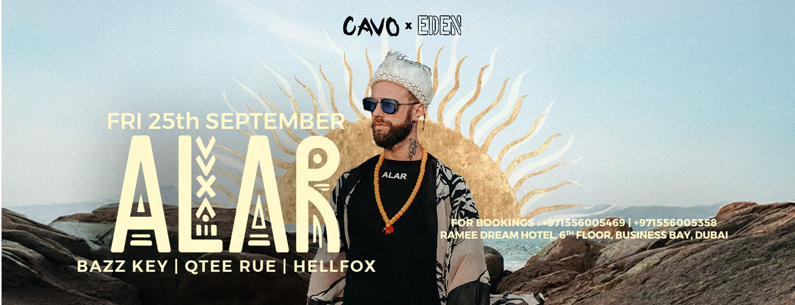 Eden Presents Alar at Cavo in Dubai Nightlife at dubaitraveltours.com