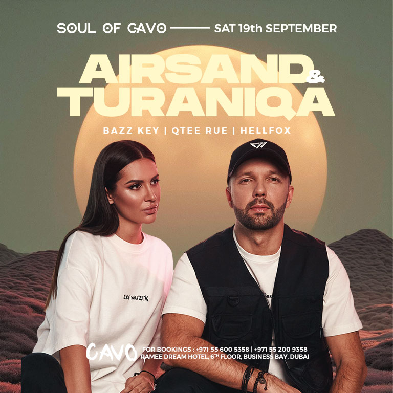Soul of Cavo Presents Airsand & Turaniqa at Cavo in Dubai