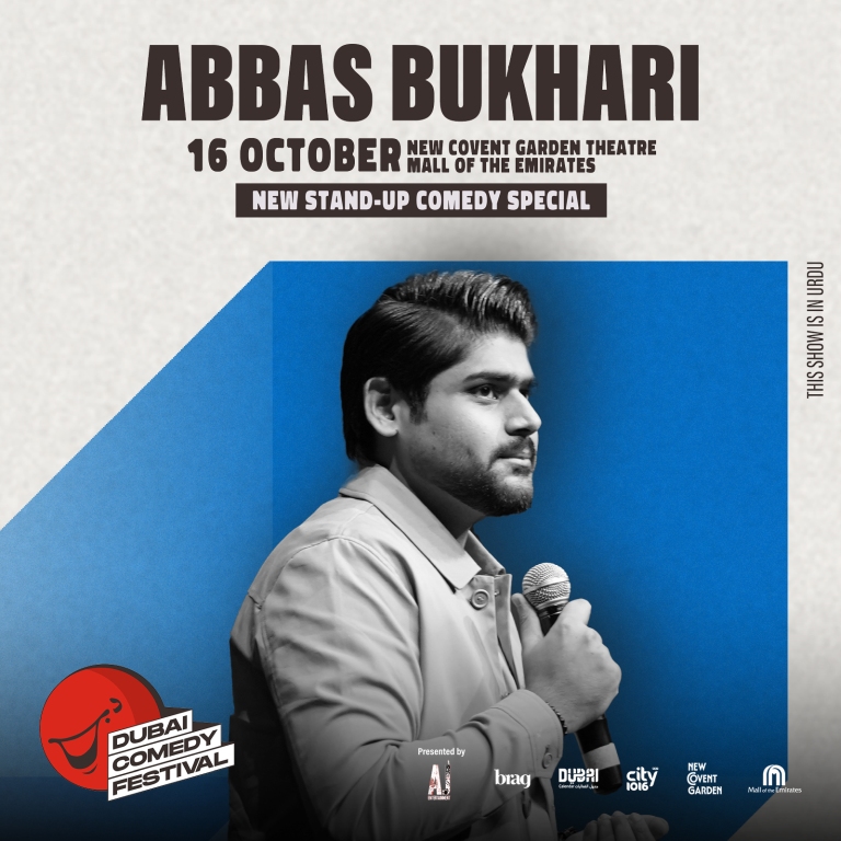 Abbas Bukhari Live at Dubai Comedy Festival