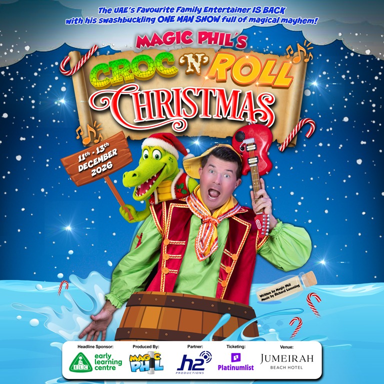 Magic Phil's Croc 'N' Roll Christmas in Dubai