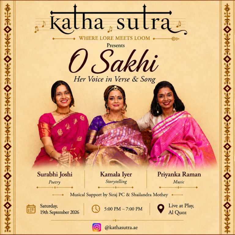 O Sakhi: Her Voice in Verse and Song in Dubai