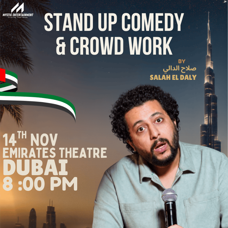 Stand Up Comedy By Salah El Daly Live in Dubai