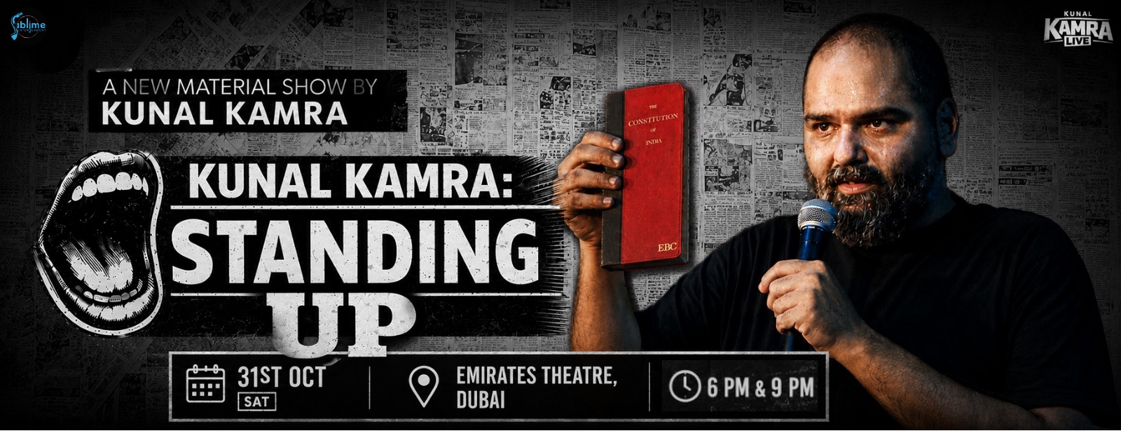 Kunal Kamra Live in Dubai Comedy Events at dubaitrades.com Kunal Kamra Live in Dubai Comedy Events at dubaitrades.com