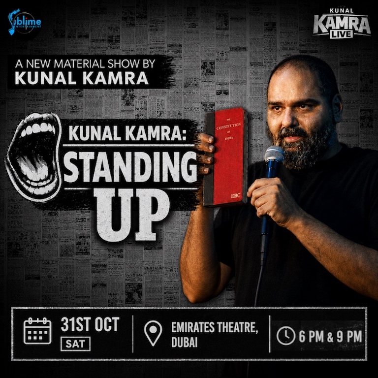 Kunal Kamra Live in Dubai