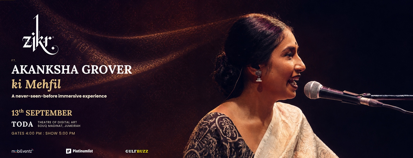 ZIKR ft. Akanksha Grover ki Mehfil at TODA, Dubai 2