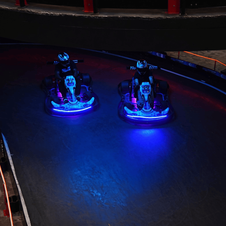Another view of No Grip DXB – World’s First Two-Level Drift-Karting Arena at No Grip DXB