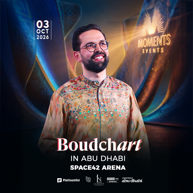 Boudchart at Space42 Arena in Abu Dhabi