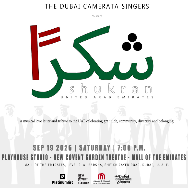 Shukran, UAE - A Concert of Gratitude in Dubai