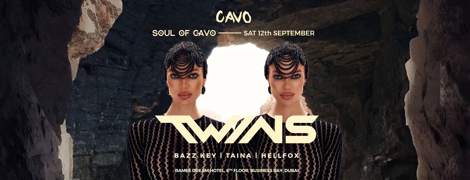Soul of Cavo Featuring Twins Live in Dubai Nightlife at dubaitraveltours.com