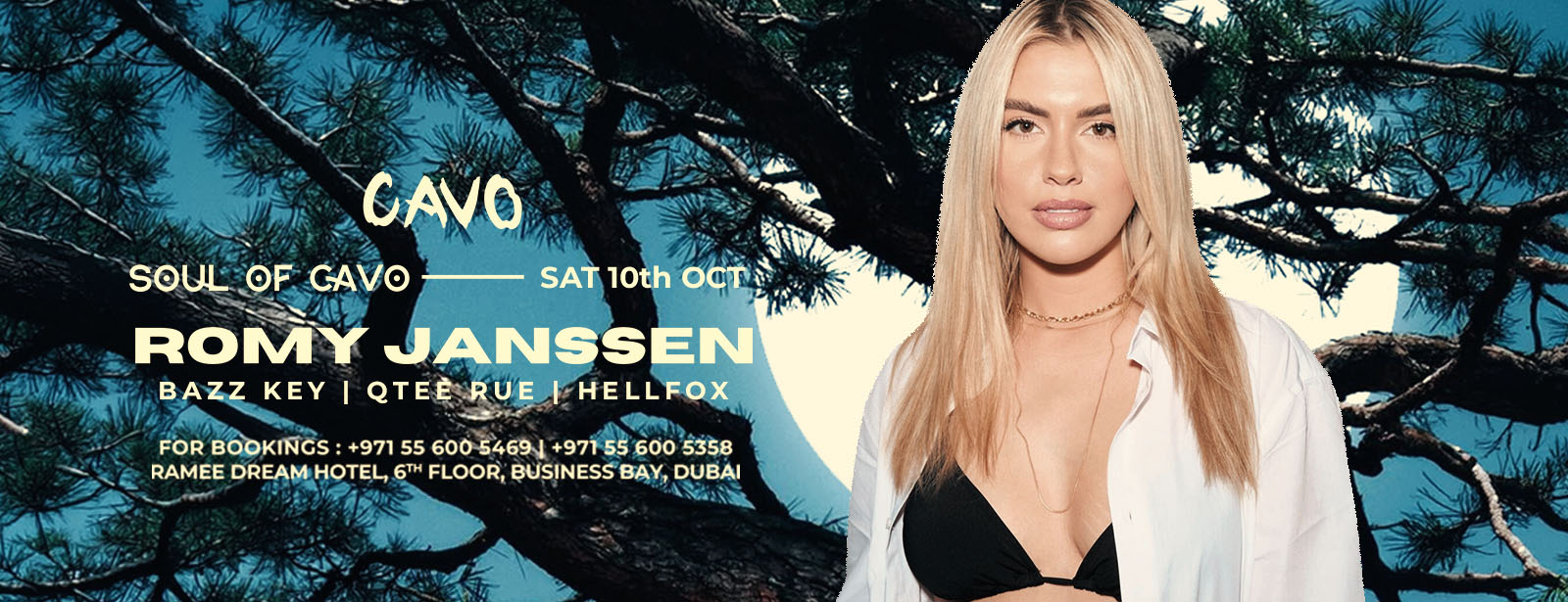 Soul of Cavo presents Romy Janssen live in Dubai Nightlife at dubaitrades.com Soul of Cavo presents Romy Janssen live in Dubai Nightlife at dubaitrades.com