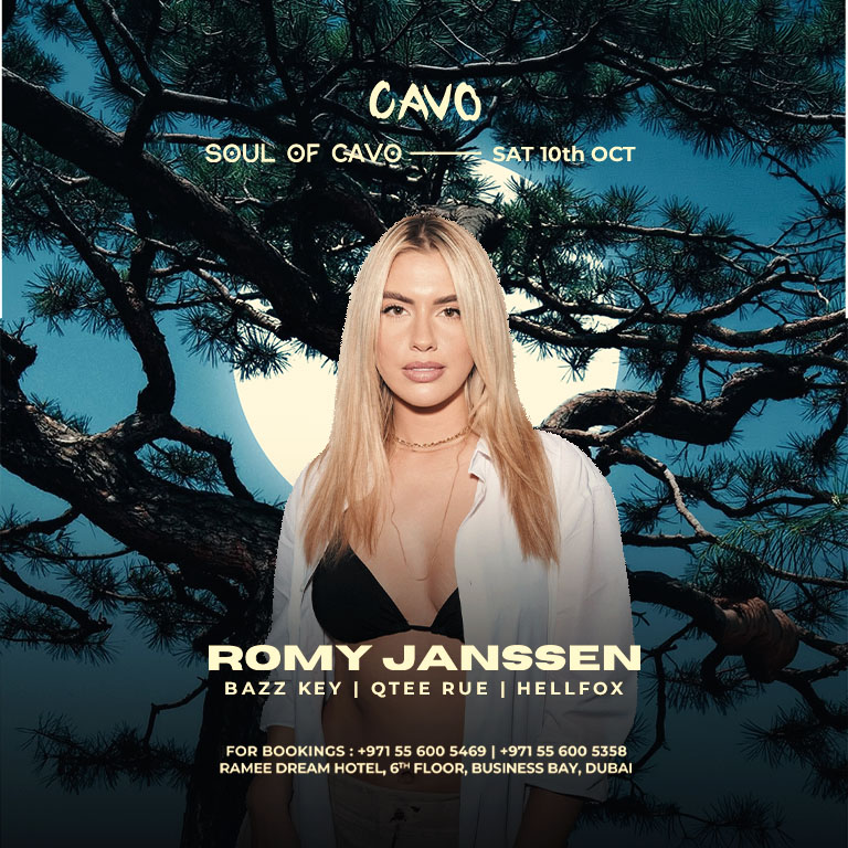 Soul of Cavo presents Romy Janssen live in Dubai