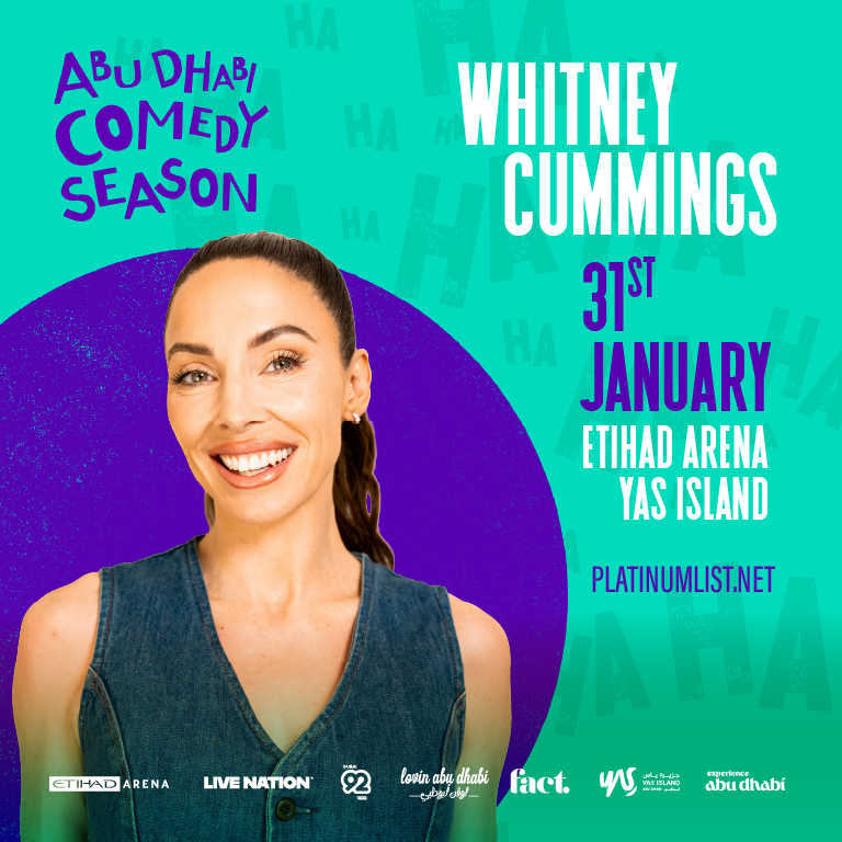Whitney Cummings at Etihad Arena