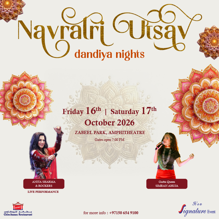 Navratri Utsav 2026 in Dubai