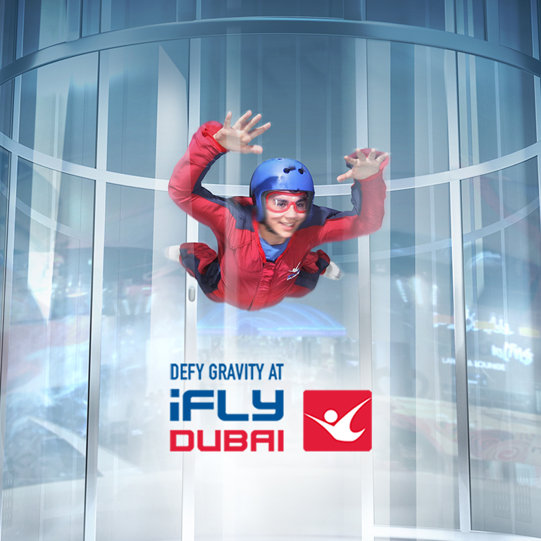Another view of iFLY Dubai Academy at Mirdif City Centre