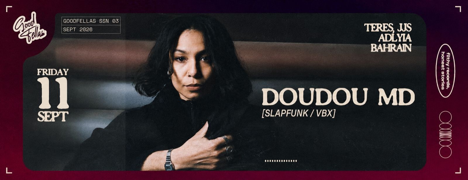GoodFellas Invites: Doudou MD [SlapFunk | VBX] at Teres - JJ's Irish Restaurant Nightlife at dubaitraveltours.com