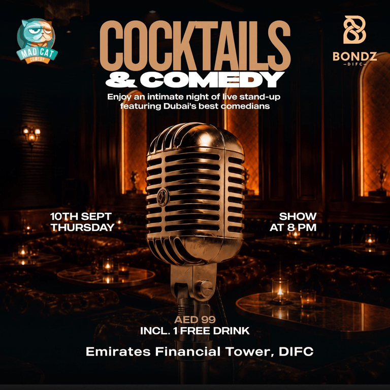 Cocktails & Comedy Show