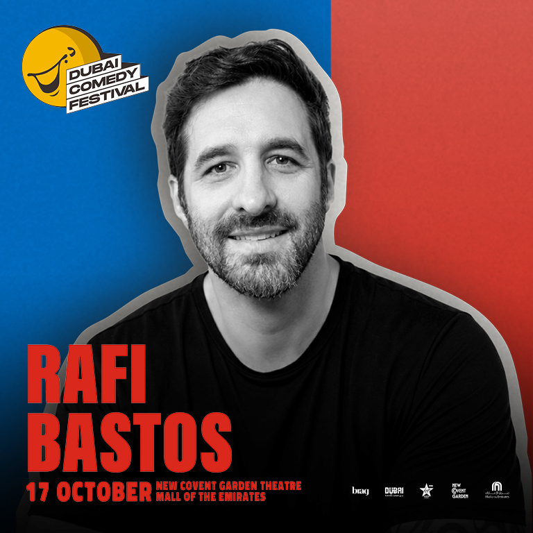 Rafi Bastos Live at Dubai Comedy Festival in Dubai