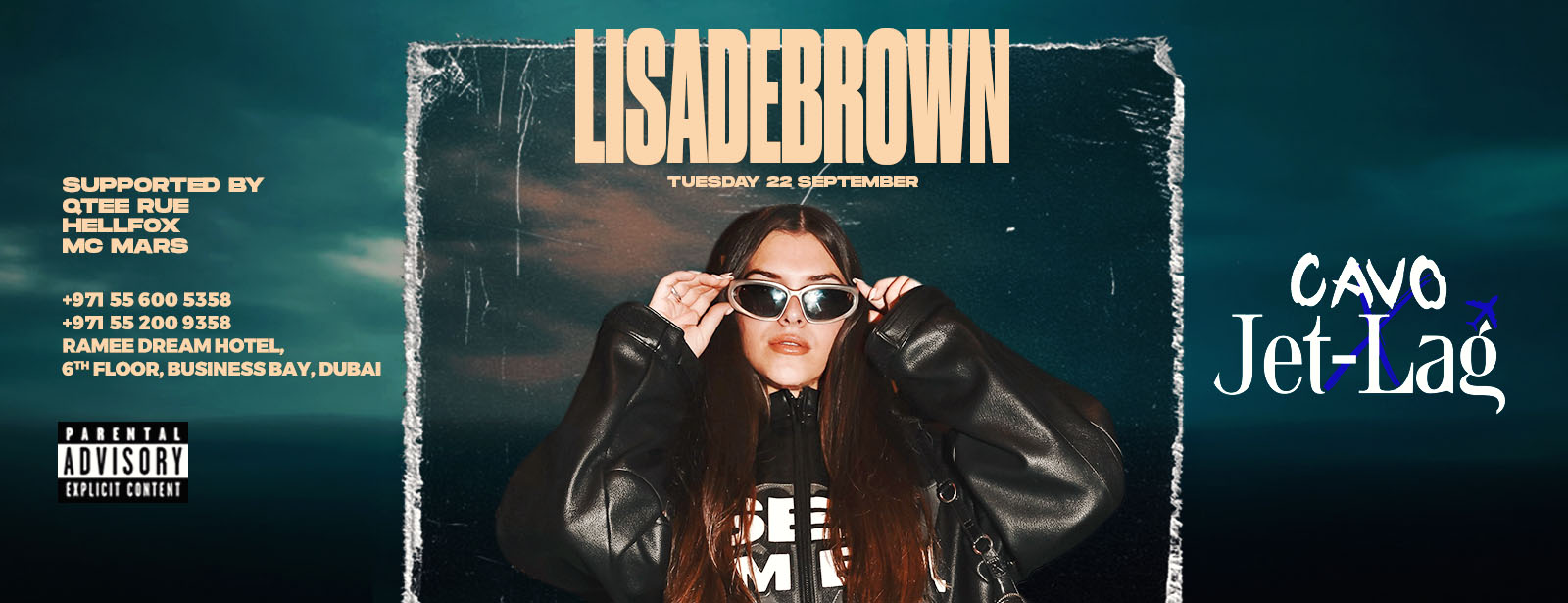 Jet-Lag Presents Lisadebrown in Dubai Nightlife at dubaitraveltours.com
