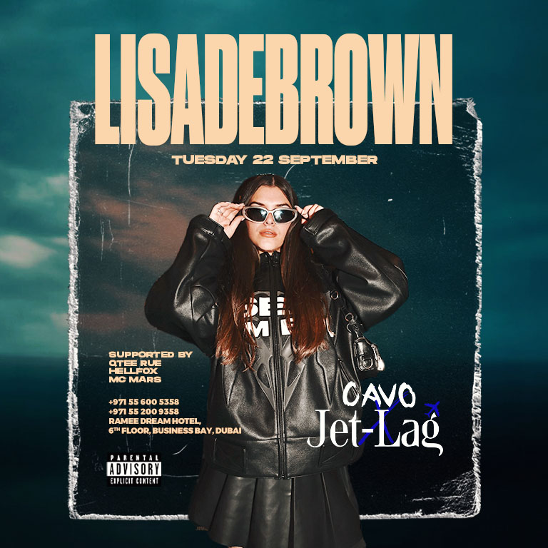 Jet-Lag Presents Lisadebrown in Dubai