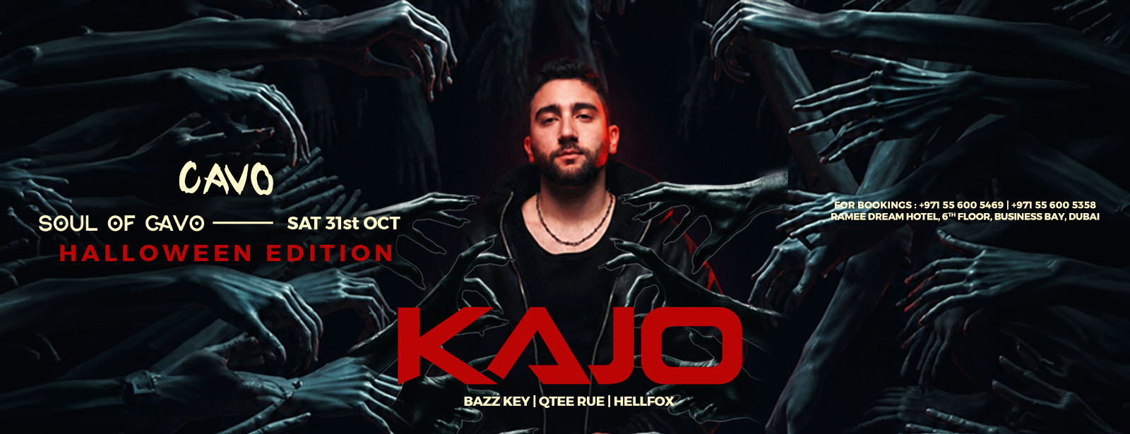 Soul of Cavo Presents: Halloween Special Featuring DJ KAJO in Dubai Nightlife at dubaitrades.com Soul of Cavo Presents: Halloween Special Featuring DJ KAJO in Dubai Nightlife at dubaitrades.com