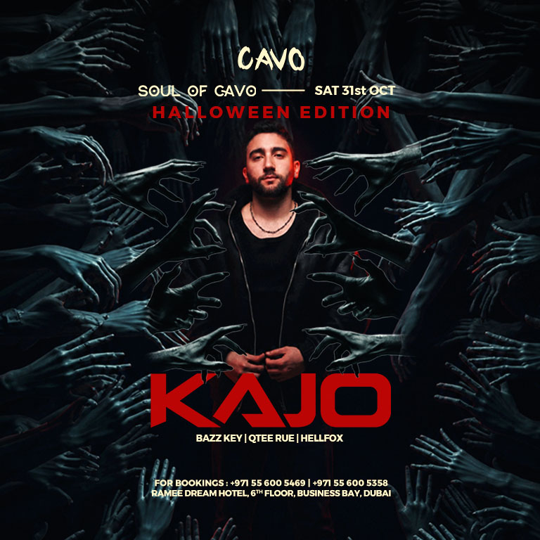 Soul of Cavo Presents: Halloween Special Featuring DJ KAJO in Dubai