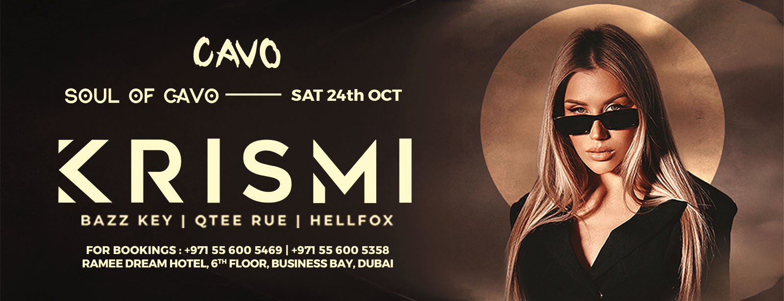Soul of Cavo presents Krismi live in Dubai Nightlife at dubaitrades.com Soul of Cavo presents Krismi live in Dubai Nightlife at dubaitrades.com