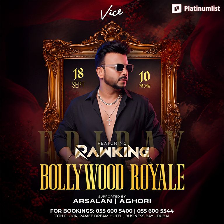 Vice Presents Biggest Friday Bollywood Night in Dubai