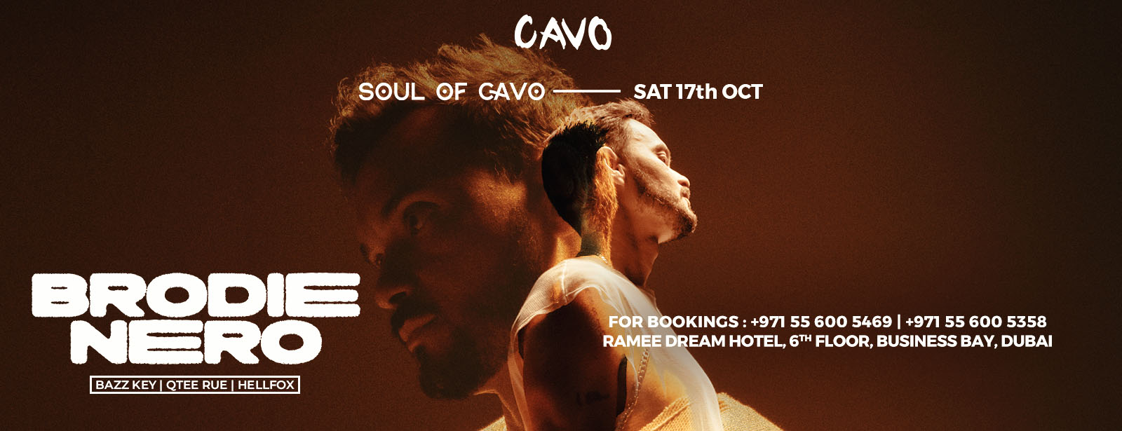 Soul of Cavo presents Brodie Nero live in Dubai Nightlife at dubaitraveltours.com Soul of Cavo presents Brodie Nero live in Dubai Nightlife at dubaitraveltours.com