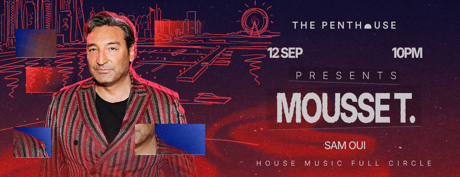 The Penthouse Presents: Mousse T. | Saturday 12 September From 10PM in Dubai Nightlife at dubaitraveltours.com