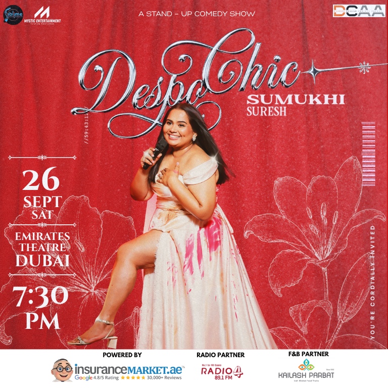 Sumukhi Suresh Live in Dubai