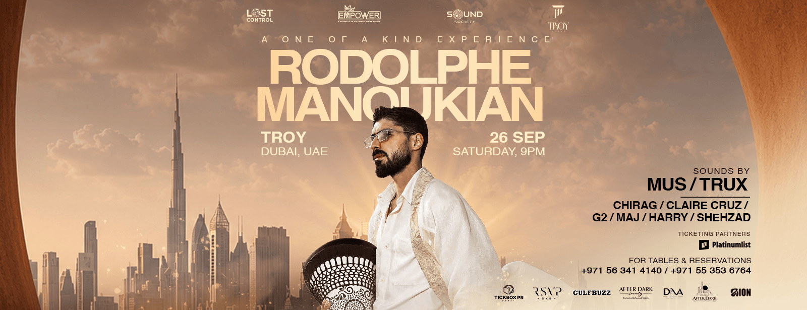 Rodolphe Monoukian Live in Dubai Concerts at dubaitrades.com Rodolphe Monoukian Live in Dubai Concerts at dubaitrades.com
