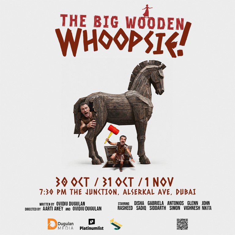 The Big Wooden Whoopsie at The Junction in Dubai