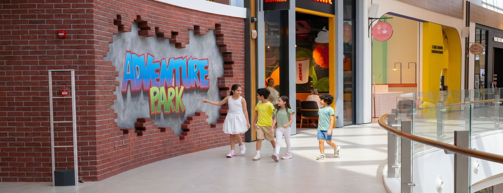 Adventure Park at Dubai Hills Mall in Dubai at Adventure Park - Dubai Hills Mall