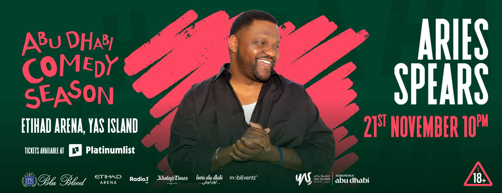 Aries Spears Live in Abu Dhabi Shows and Theatrical Plays at dubaitrades.com Aries Spears Live in Abu Dhabi Shows and Theatrical Plays at dubaitrades.com