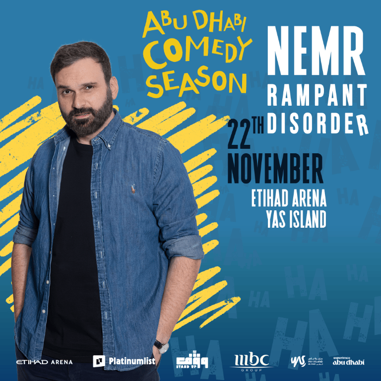 MBC Presents NEMR: Rampant Disorder – Abu Dhabi Comedy Season
