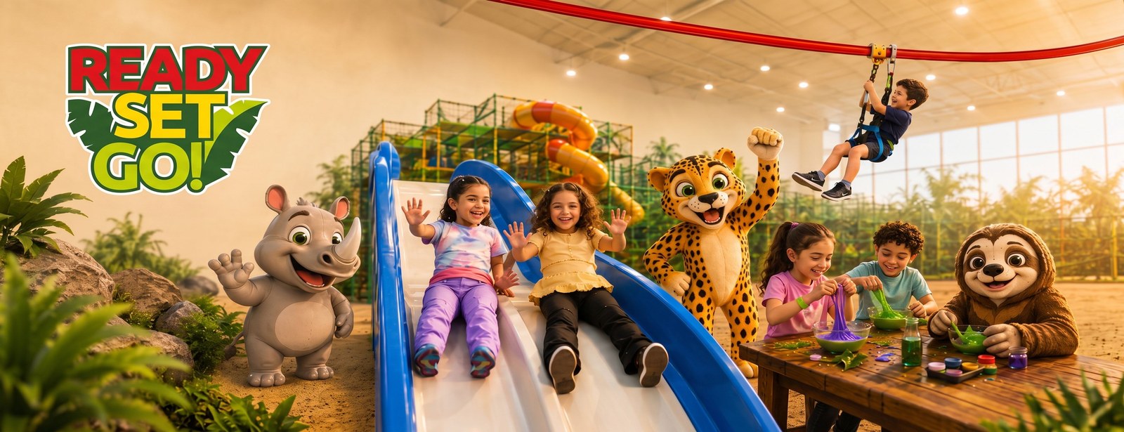 Ready Set Go Full Day Pass in Dubai at Ready Set Go
