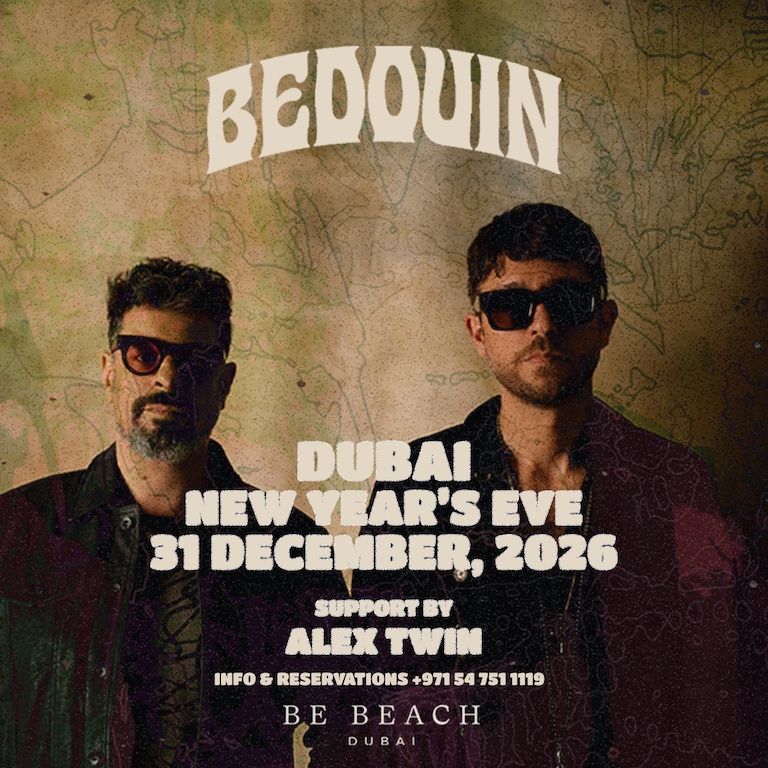 New Year's Eve with Bedouin at Be Beach Dubai