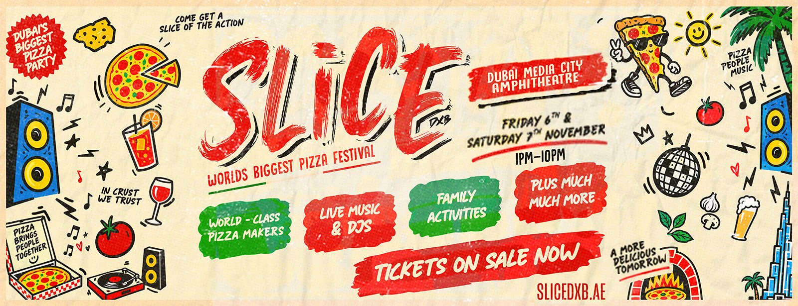 Slice DXB 2026 in Dubai at Dubai Media City Amphitheatre