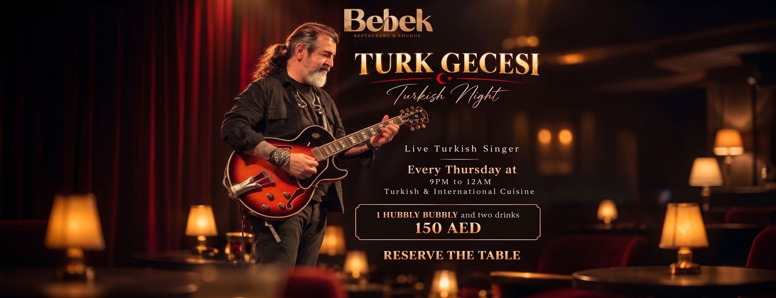Turkish Night at Bebek Restaurant and Lounge at Bebek Restaurant