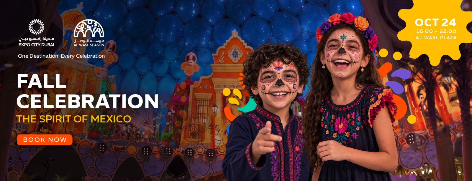 Fall Celebration - The Spirit of Mexico at Al Wasl Plaza, Expo City Dubai