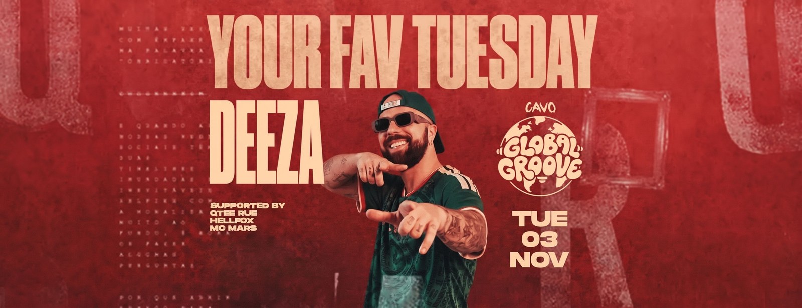 Cavo's Global Groove Presents DJ Deeza in Dubai at Cavo