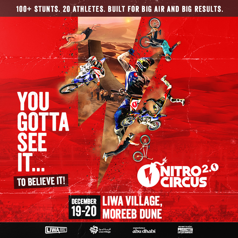 Nitro Circus at Liwa, Abu Dhabi