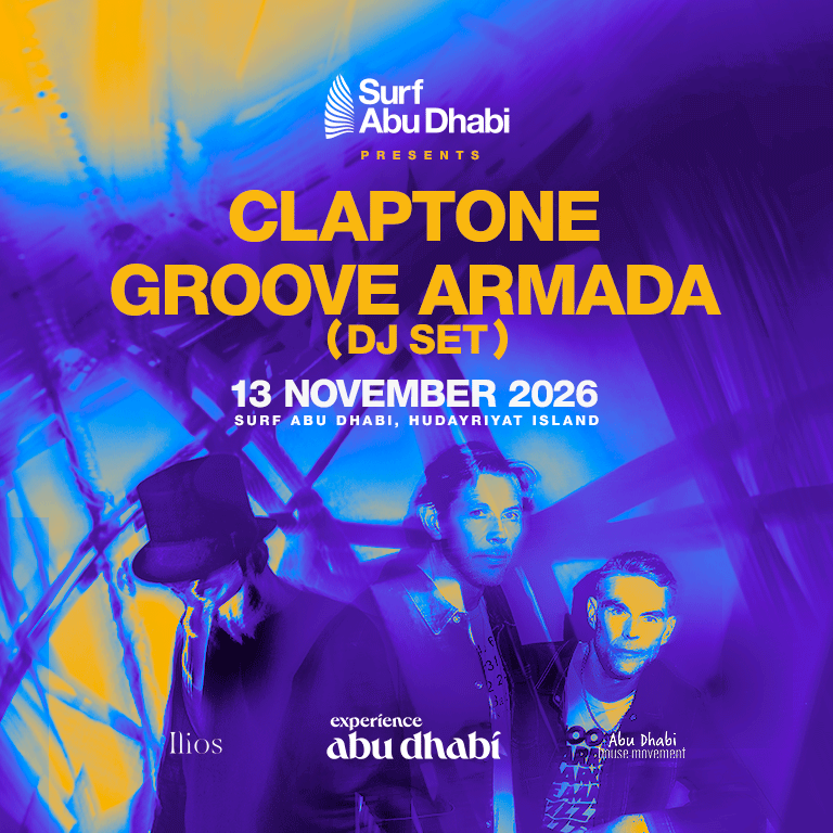 Claptone and Groove Armada in Abu Dhabi