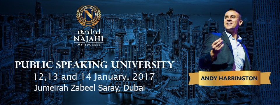 Public Speaking University with Andy Harrington